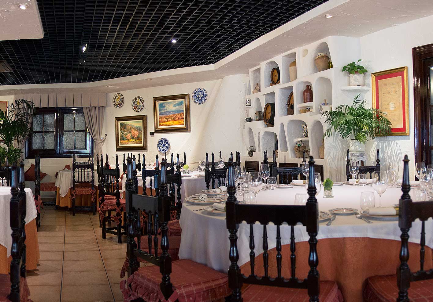 Main Dining Room 05 - Hotel Restaurante Terraza Carmona in Vera, Almeria