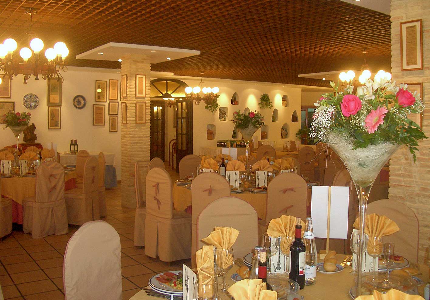 Private Dining Room 02 - Hotel Restaurante Terraza Carmona in Vera, Almeria